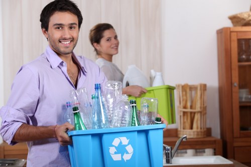Professional team conducting house clearance in Plumstead