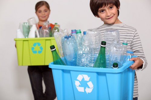 Report showing recycling percentage targets and progress